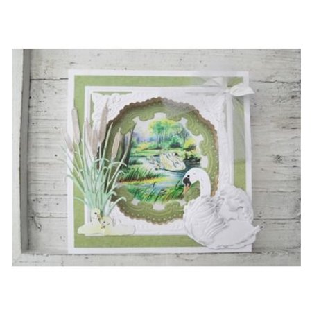 Marianne Design Poinçonnage et gaufrage modèle: Swan Tiny