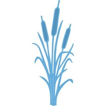 Troquelado y estampado en relieve plantilla: Tiny hierba