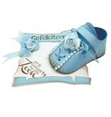 Joy!Crafts und JM Creation Stamping template: 3D baby shoes