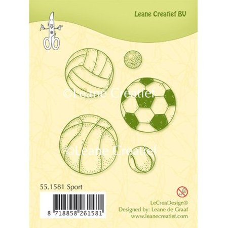 Leane Creatief - Lea'bilities Gennemsigtige frimærker, Sport