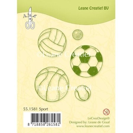 Leane Creatief - Lea'bilities Transparent stamps, Sport