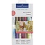 FARBE / INK / CHALKS ... colori gelati Metallics 12 + 1 + 2 spugna pennello