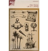 Joy!Crafts und JM Creation timbro trasparente: La vita è un viaggio