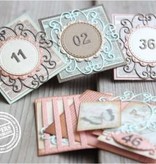 Joy!Crafts und JM Creation Punching and embossing template: Mery's curly round