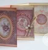 Joy!Crafts und JM Creation Punching and embossing template: Mery's curly round