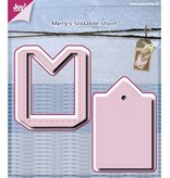 Joy!Crafts und JM Creation Punching and embossing template: Slide Label