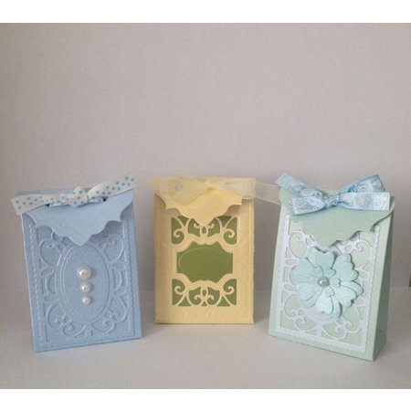 TONIC NEW: punching and embossing templates filigräne bag / box