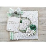 Marianne Design Ponsen en embossing sjabloon: Etiket met 2 verschillende artikelen