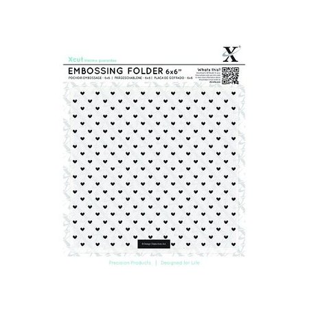 X-Cut / Docrafts Embossing folders with heart