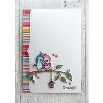 sello transparente: polluelos del pío