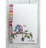 Marianne Design Punching and embossing template: corrugated borders with embroidery lines