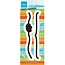 Marianne Design Punching and embossing template: corrugated borders with embroidery lines