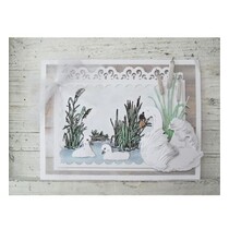 Transparent Stempel: Dünen Gras