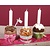 Tante Ema Paper mache muffin tin with aluminum candle holder