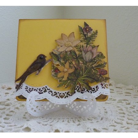 Spellbinders und Rayher Bokse og preging mal: Ferns