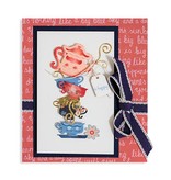 Spellbinders und Rayher Punching and embossing template: Some Like it Hot