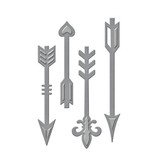 Spellbinders und Rayher Stanz- und Prägeschablone: Pfeilen