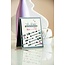 Spellbinders und Rayher Punching and embossing template: arrows