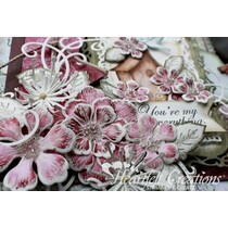 Stamp Set + matching stamping and embossing stencil