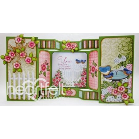 Heartfelt Creations aus USA Stempel Set + passende Stanz- und Prägeschablone