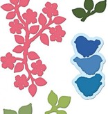 Heartfelt Creations aus USA Stempel Set + passende Stanz- und Prägeschablone