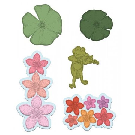 Heartfelt Creations aus USA 2 sets de sellos a juego + y el estampado de la plantilla