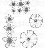 Heartfelt Creations aus USA 2 set bollo + corrispondenza di stampaggio e goffratura stencil