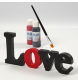 Objekten zum Dekorieren / objects for decorating Dekorasjon ord: LOVE