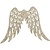 Embellishments / Verzierungen Asas, B: 7,5 cm, 2 peças