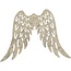 Embellishments / Verzierungen Wings, B: 7,5 cm, 2 stuks