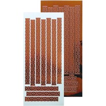 Ziersticker, Spitze Motiv 23 x 10cm