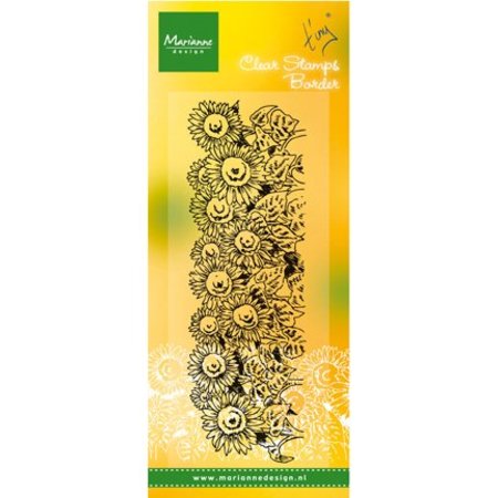 Marianne Design Stamp trasparente: Sunflowers