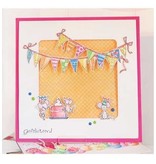 Marianne Design timbre transparent: Slinger Garland