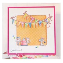 Transparent stamp: Slinger Garland