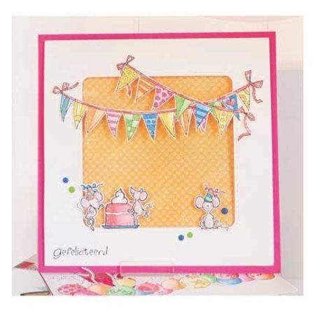 Marianne Design sello transparente: Slinger Garland