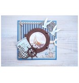 Marianne Design Ponsen en embossing sjabloon: patrijspoort en fiscale rij