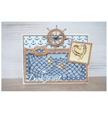 Marianne Design Ponsen en embossing sjabloon: patrijspoort en fiscale rij