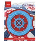 Marianne Design Punching and embossing template: porthole and tax row