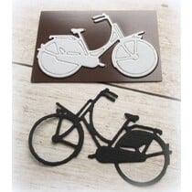 Troquelado y estampado de plantilla: bici