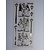 Sticker Decorative sticker, embossed in great detail, 10 x 23cm.