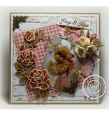 Marianne Design Marianne design, estamparia e stencil embossing, Craftables - Rose Corner