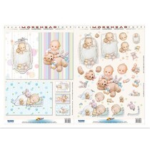 BEELDEN en ontwerpen: punchboards, BABY