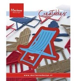 Marianne Design Punching and embossing template: Deckchair