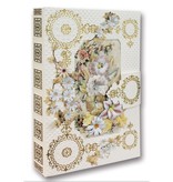 BASTELSETS / CRAFT KITS: Bastelpackung: regalo libro Flowerart