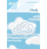Joy!Crafts und JM Creation Punching and embossing template: 3 Cloud