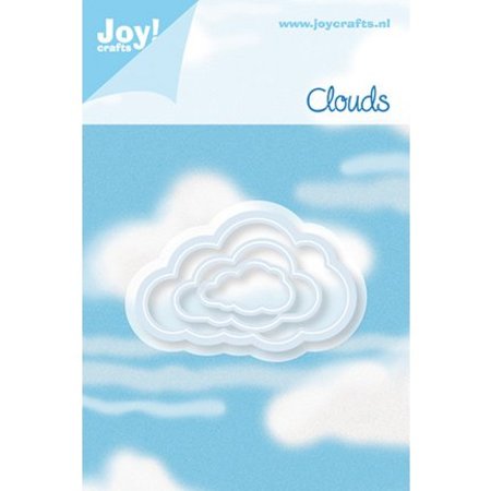 Joy!Crafts und JM Creation Punching and embossing template: 3 Cloud
