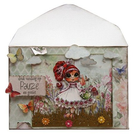 Joy!Crafts und JM Creation Punching and embossing template: 3 Cloud