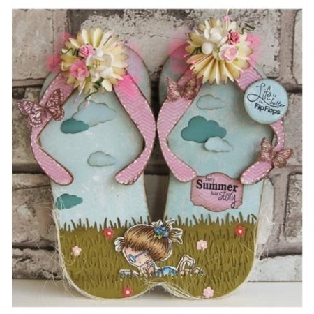 Joy!Crafts und JM Creation Punching and embossing template: 3 Cloud