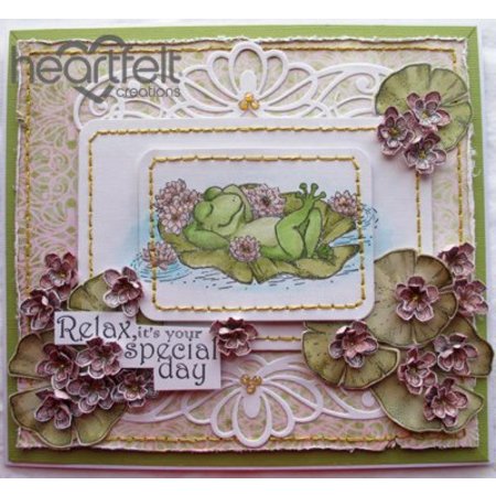 Heartfelt Creations aus USA EXCLUSIVE HEARTFELT aus den USA! Stempel Set: Winking Frogs