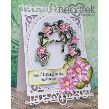 Heartfelt Creations aus USA EXCLUSIVE HEARTFELT aus den USA! Stempel Set: Winking Frogs